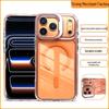 В наличии: Магнитный прозрачный чехол-подставка для iPhone 17 Pro Max - Ударопрочный дизайн