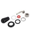 9 piece No-Rust Plated Beer Tap Dispenser Flow Control Adjustable Beer Keg Tap  Home Brewing