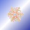 Snowflake Brooch Full Diamond Multifunctional Jewelry for Suits Coats Bags Exquisite Sparkling Design Durable Alloy Material Secure Pin Lapel Pin Gift
