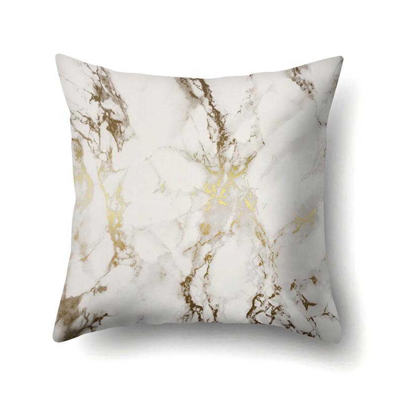 Polyester Pillow Case Automobile Decoration Home Printed Pillow Case Waist Cushion Cover Car Cushion Head Cushion Cover