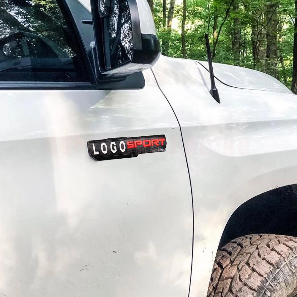 Автомобильные ABS модифицированные внешние аксессуары TRD Спортивная эмблема багажника наклейка 1 шт. авто боковое крыло передний декор значок наклейка для TACOMA