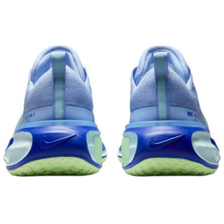 Nike Кроссовки мужские Nike ZoomX Invincible Run Flyknit 3 Алюминиевые Синий Racer-Blue Barely-Volt DR2615-405