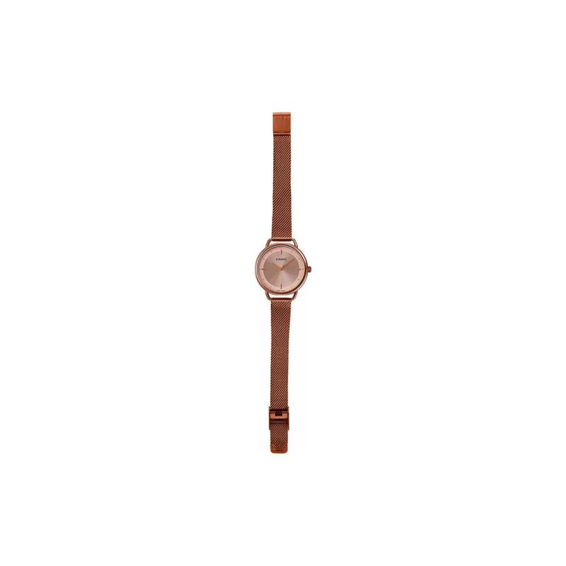 Casio Серия STANDARD модный тренд деловой повседневный классический стрелочный дисплей кварцевый механизм ремешок из нержавеющей стали с ионным покрытием японский LTP-E413MR-9ADF