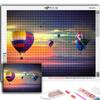 Cross Stitch Kit DIY Diamond Embroidery Hot Air Balloon Diamond Painting Home Decor