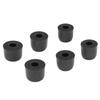 6pcs Replacement Eartips Noise Reduction Memory Foam Earplugs for 4.3mm‑6.0 mm EarphonesBlack