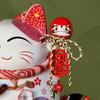 7,8-дюймовая керамическая копилка Maneki Neko Lucky Cat Daruma Копилка для денег Декоративное украшение для дома Fortune Cat