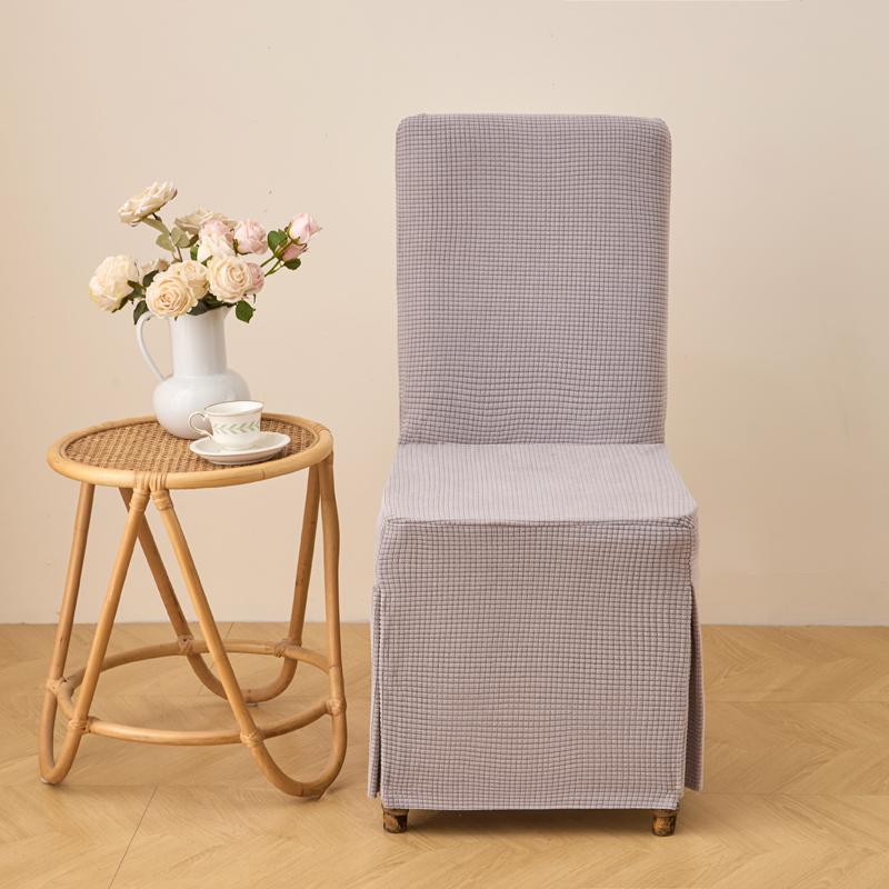 Stretch Parsons Dining Chair Covers Removable Washable Kitchen Chair Protectors Universal Fit Slipcovers