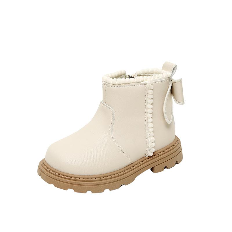Осенне-зимние детские короткие ботинки, супер теплые ботинки для мальчиков и девочек, детские ботинки из искусственной кожи, модные ботинки для малышей, детская зимняя обувь
