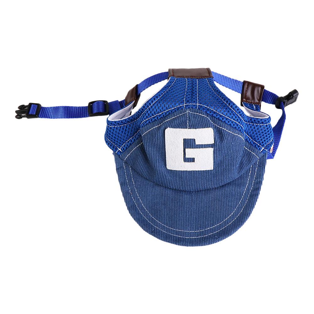 Dogs With Ear Holes Breathable Sports Hiking Sun Hat Pet Accessories Dog Baseball Cap Summer Hat