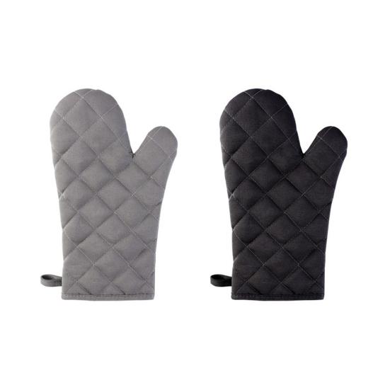 1 шт., термостойкие перчатки для микроволновой печи, ультра-толстые, нескользящие, с мягкой подкладкой, перчатки для духовки, кухонные перчатки для приготовления выпечки, кухонные перчатки