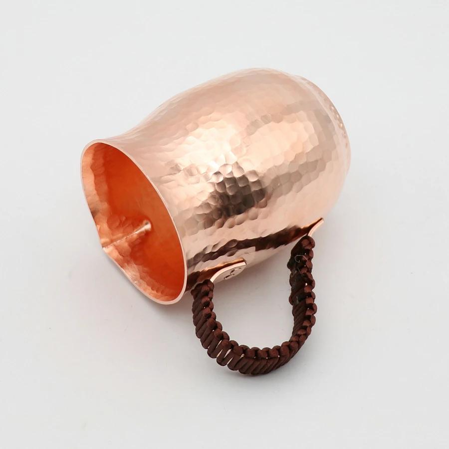 Чашка для кофе ручной работы из чистой меди, турецкий, греческий, арабский кофейник для бариста