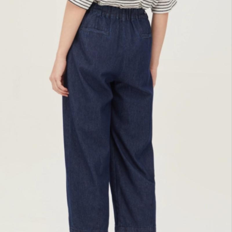 Benetton Benetton Back Banding Short Jar Denim Pants Badpb5531