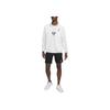 Nike Куртка на молнии с длинным рукавом и принтом логотипа Мужские куртки Белый DD8537-100
