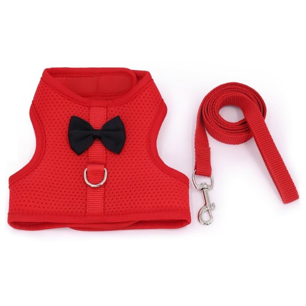 Polyester Rabbit Harness Vest Breathable Pet Walking Leash New Bunny Harness Leash Small Pets Use