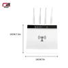 Маршрутизатор WiFi NDUP H822 - 4 порта LAN, карманный WiFi, модем LTE SIM-карты, 300 Мбит/с, маршрутизатор 4G, CAT 6