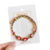 Adjustable Colorful Rope Bracelet Hand-woven Wrist Bracelet Zongzi Charm Bracelet  Children