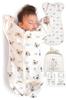 Swaddle Swaddle Newborn Natural Cotton Recommended by Coperta Baby Products Baby Gift [IHDI Certified] [100% Midwives] (KUMA, Medium)