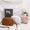 Rhombus Embroidery Camera Bag Fashion Small Bag Women's Crossbody Bag Trendy Versatile Mobile Phone Bag