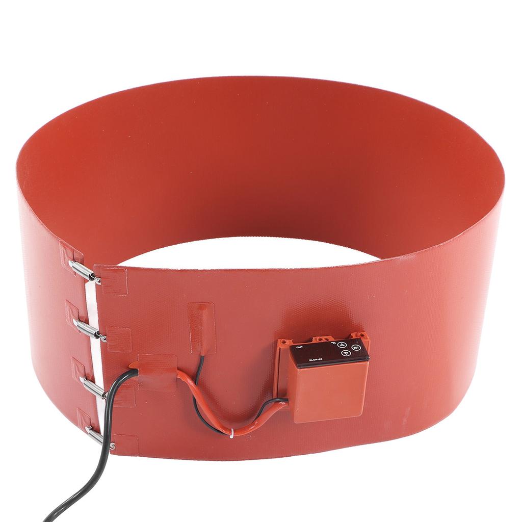 Нагреватель масляной бочки Силиконовый пружинный термостатический ленточный нагреватель для бочки для фабричного промышленного использования 1500 Вт 200 л