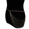 Multi Layer Waist Chain Belt For Women Hiphop Dress Jeans Belts Belly Chain Dress Body Belt Jewelry