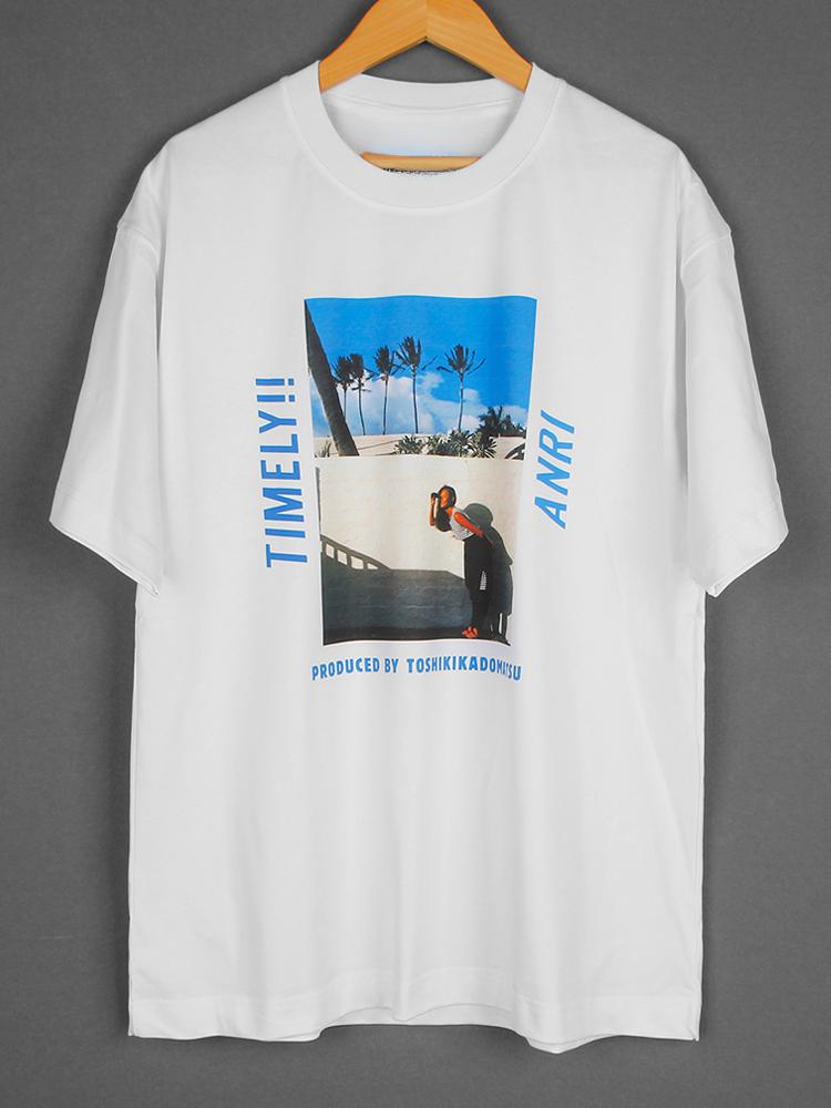 Anri T-Shirt Timely City Pop Music Toshiki Kadomatsu Summer Short Sleeves Shirt All-purpose T-shirt for Women and Men