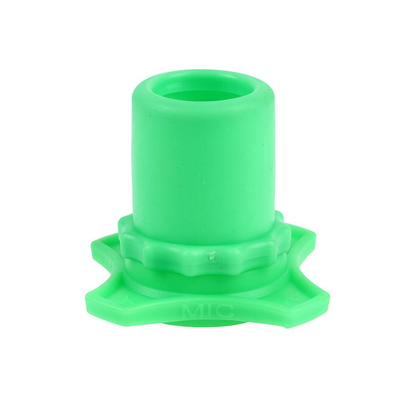 Пентаграмма Виброзащита Защита от перекатывания Беспроводной ручной микрофон Силиконовое кольцо, Цветные поролоновые насадки-ветрозащиты для микрофона