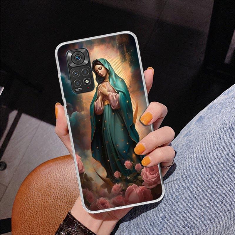 Чехол для телефона Virgin De Guadalupe Дева Мария для телефона Xiaomi Redmi Note 15 14 14S 13 Pro Plus 12 12S 11S 11E 10S 10 11T