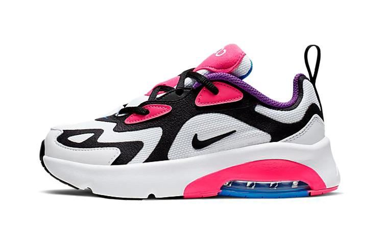 Nike Air Max 200 Белый Гипер Розовый Черный PS AT5631-100