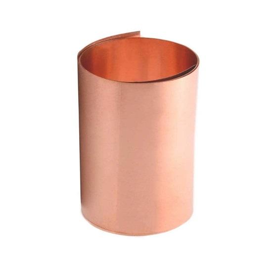 Pure Copper Foil Sheet, Embossing, Vastu, Designing Embossing Aviation Quality Copper 1 Meter, 0.1mm Thick X 10.16 Cm Wide