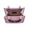 Fendi Солнечный 3D Текстура FF Тиснение Регулируемый Съемный Плечевой Ремень Кожаный Ручной Плечевой Сумка-Кроссбоди Мини Женские Сумки 8BS051-AMCI-F1JCO