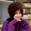 New Imitation Fox Fur Hat Outdoor Warm Ski Hat Winter Warm and Velvet Female