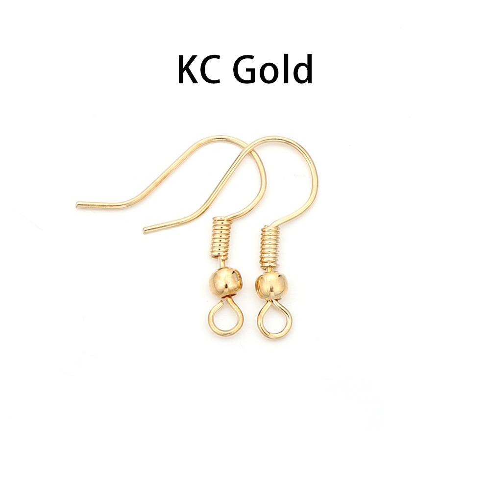 100-200pcs/lot 20x17mm Earring Findings Ear Clasps Hooks For DIY Jewelry Making Accessories Iron Hook Ear wire Jewelry Supplies