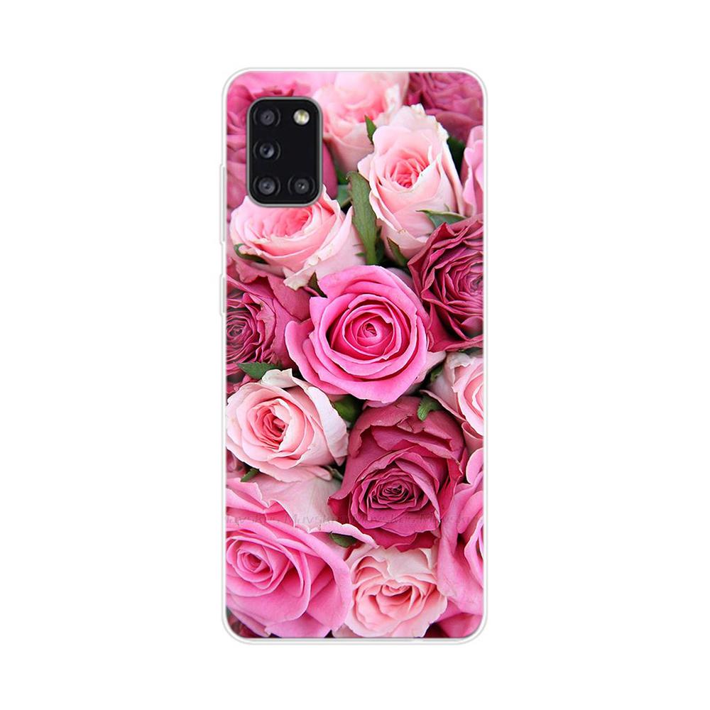 Чехол для Samsung Galaxy A31 Мягкий силиконовый чехол из ТПУ для Samsung A31 A 31 SM-A315F Силиконовая задняя крышка Чехол для телефона Samsung A31