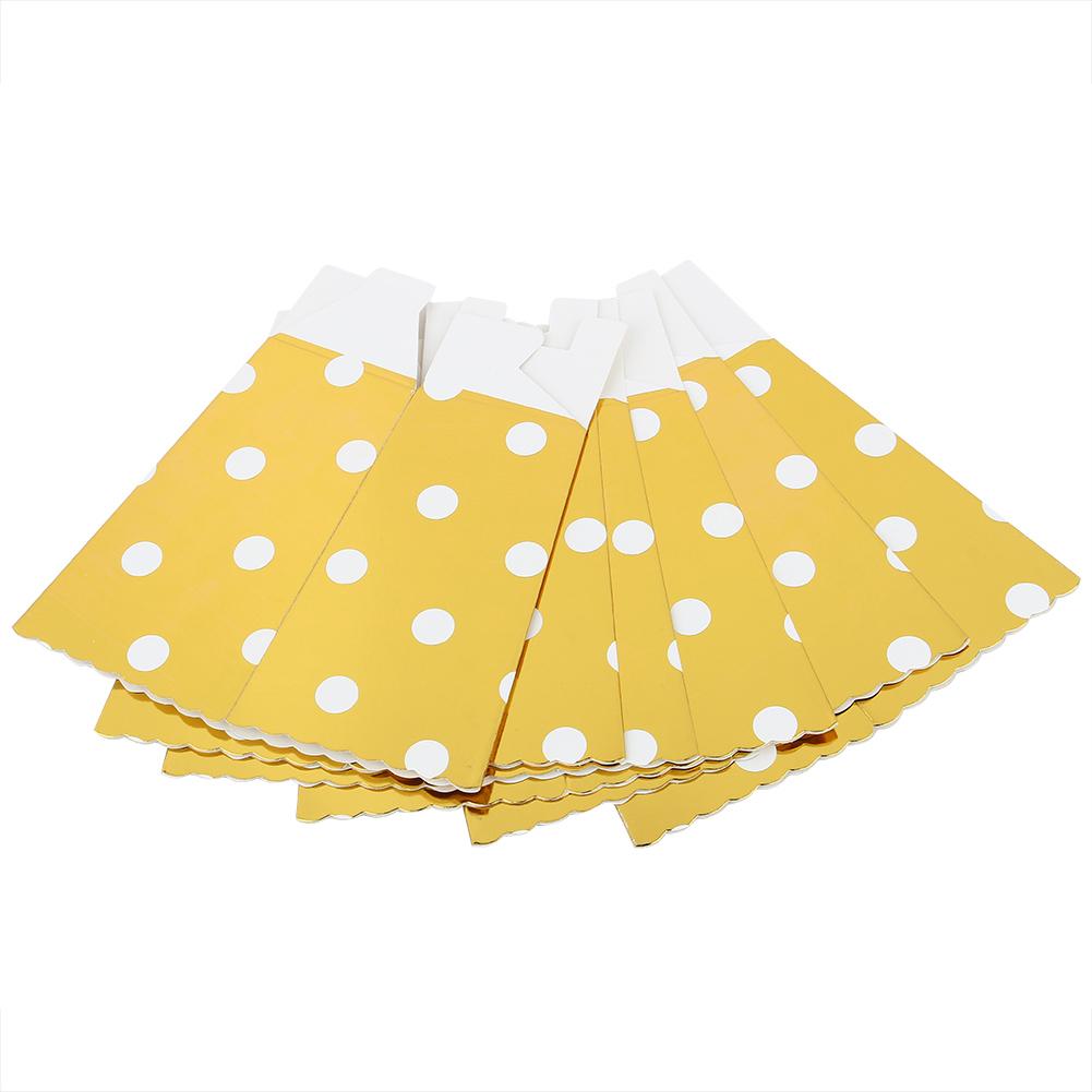 60 шт полосатые пакеты для попкорна коробки для угощений на день рождения детей киновечеринка горячие