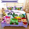 3 шт. Набор постельного белья Happy Tree Friends1, комплект с пододеяльником, включает пододеяльник и наволочки, идеальное украшение для спальни на все сезоны и подарок