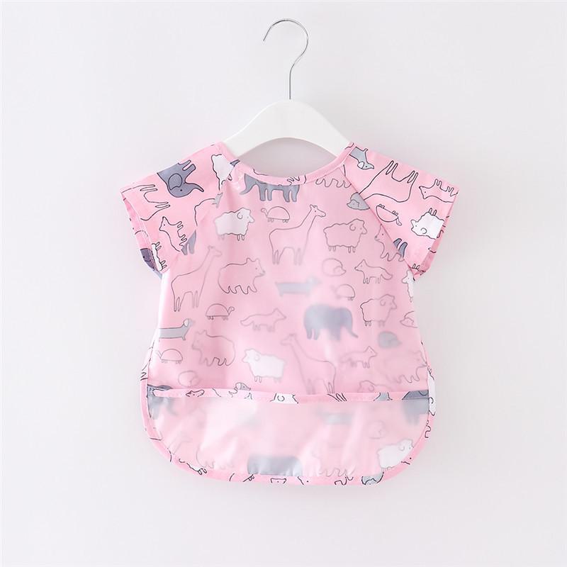 Водонепроницаемый детский нагрудник с карманом - безрукавный, легкий комбинезон для мальчиков и девочек