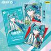 Genuine Hatsune Card Miku Postal Gift Box Acrylic Card Anime Collection Cards Anime Peripheral Toys Flash Card Gifts