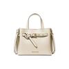 New Emilia Cow Leather Tote Bag, Shopping Bag, Commuter Bag, Crossbody Handbag Trumpets Women's Milk White 35F0GU5S5T-289