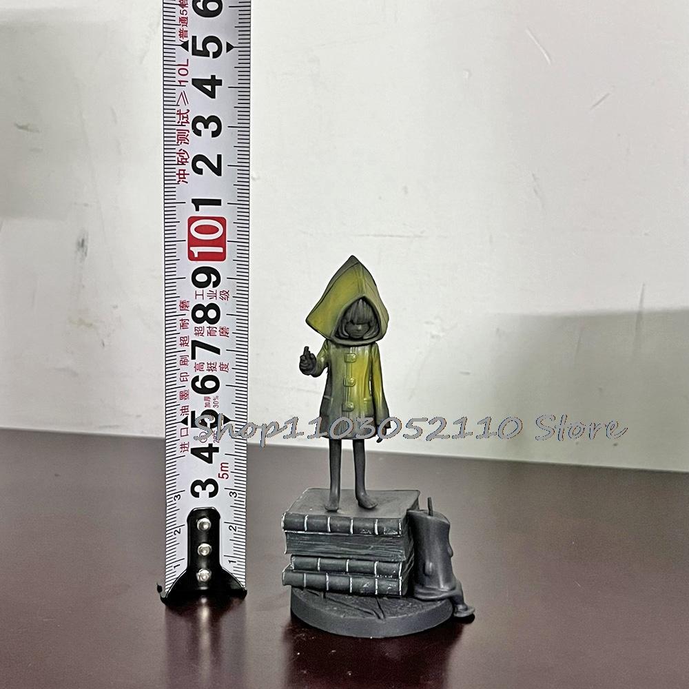Little Nightmares Фигурка Шести Ном Аниме Little Nightmares II Моно Фигурка на шарнирах ПВХ Статуэтка Модель Украшение Игрушка Подарки
