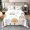 Love Comforter Set Queen King Full Size Heart Shaped Bedding Sets Full for Teen Girls Women Men Boys 3 Piece with 2 Pillow Shams