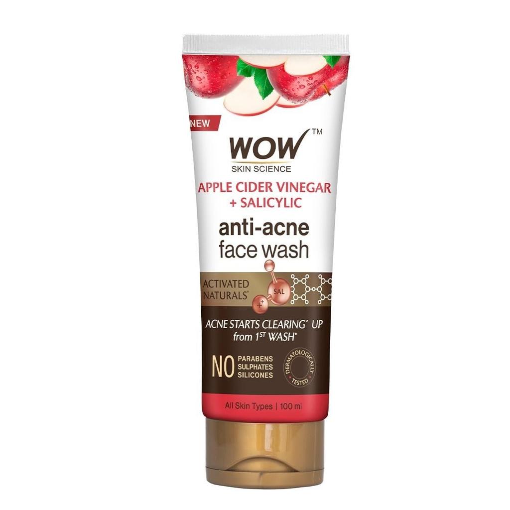 @ WOW Skin Science Очищающее средство для лица с яблочным уксусом 100 мл UKR1726_СКИДКА 60%