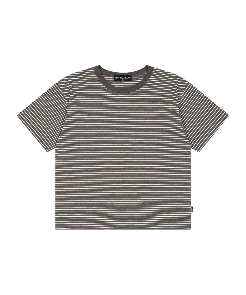 1989STANDARD Retro Stripe Crop Short Sleeve (Jtosts-0002)