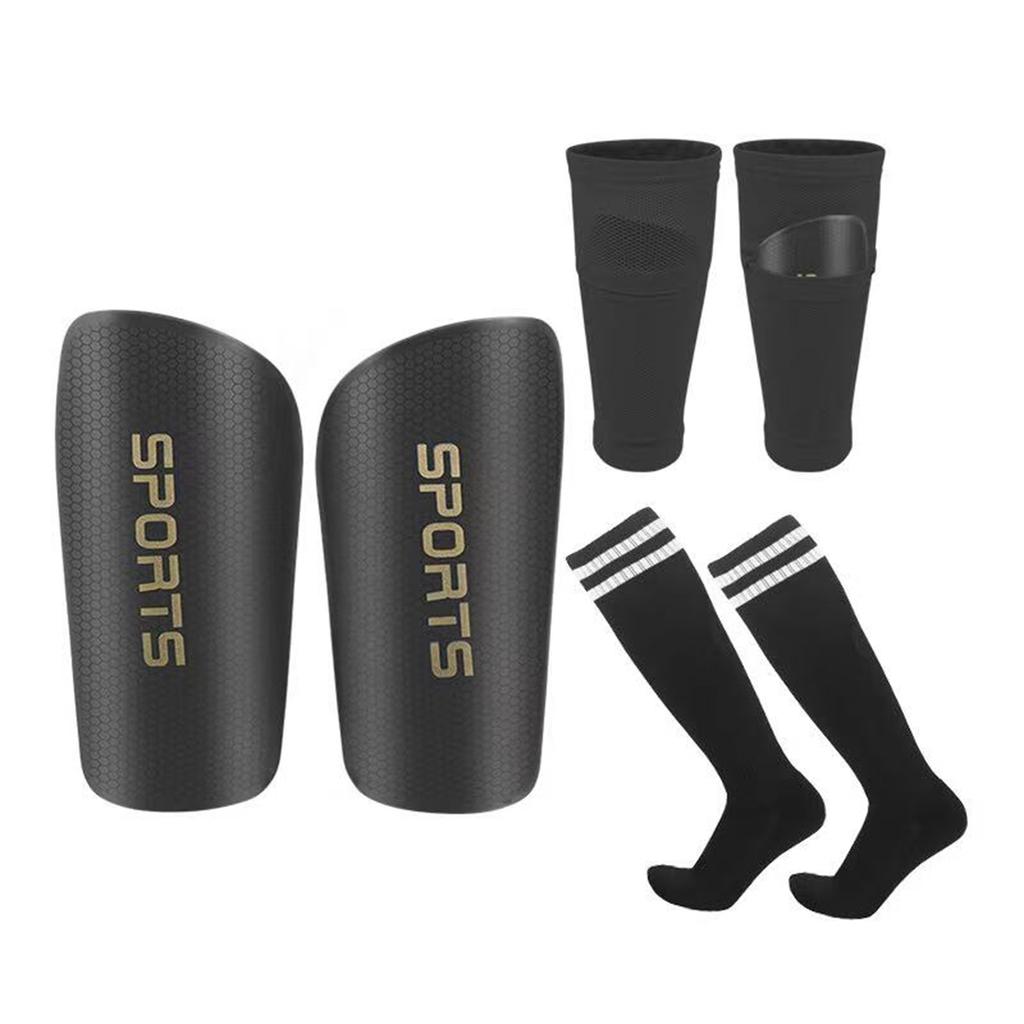 Soccer Shin Guards Football Protectors Pads Adult Kids Shinguards Light Sock Insert Board Boy Training Legging Protective Gear 1
