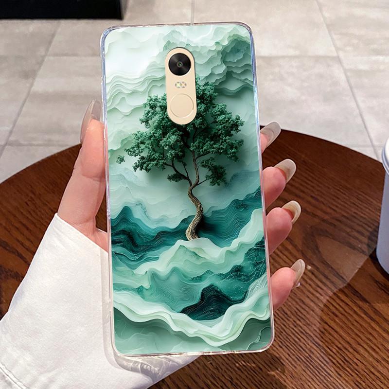 Чехол для Xiaomi Redmi Note 4 Note 4x Capa Coque Прозрачный Силиконовый Желе Мягкий ТПУ Задняя Крышка Милый Кролик Кошка Динозавр Чехол для Телефона