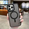 Матовый чехол для телефона с магнитной беспроводной зарядкой для Iphone 14 13 12 11 Pro Max 14pro Max, противоударный бампер, прозрачная силиконовая задняя крышка