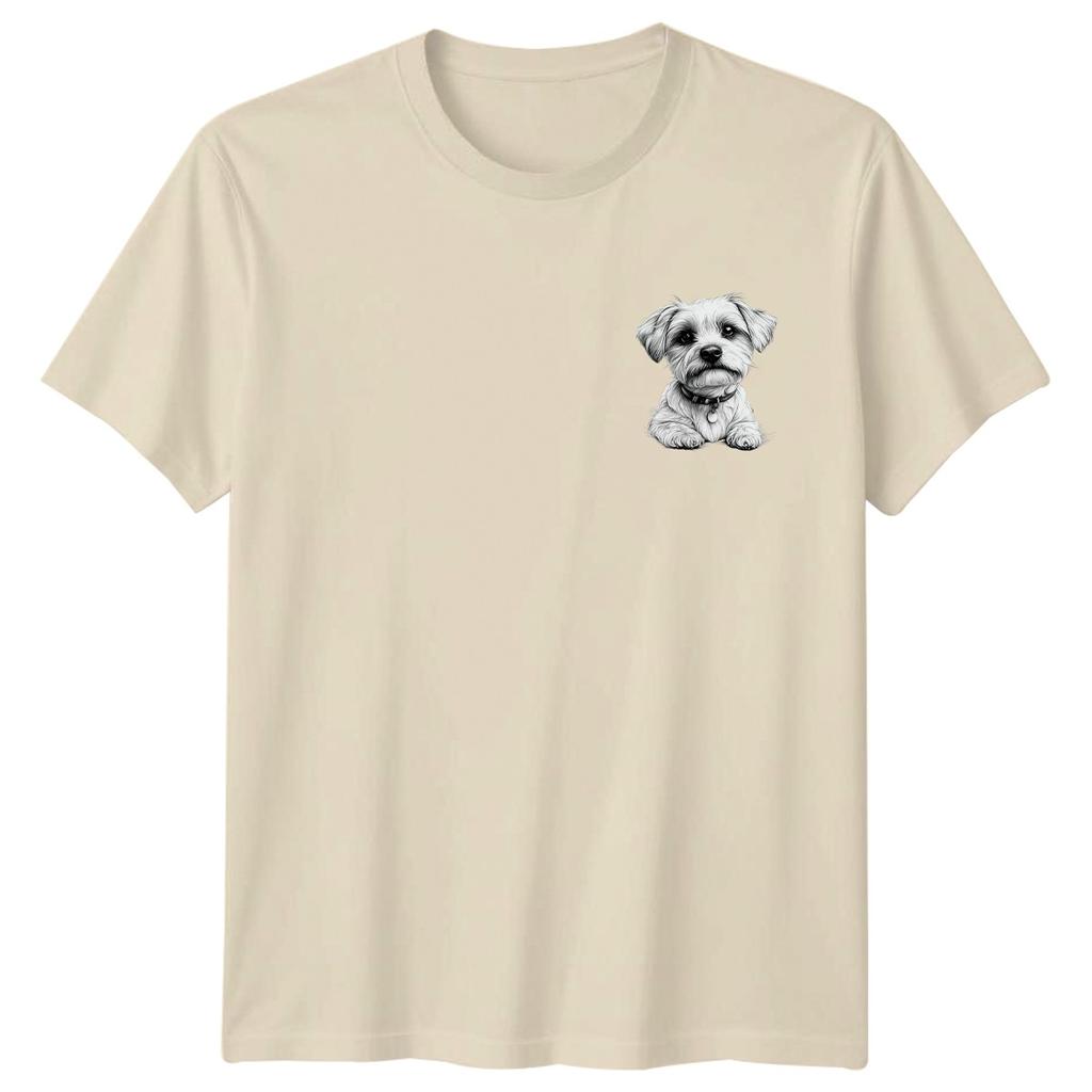 Small Dog Puppy Animals Dogs Unisexs TShirt Unisexs Tee Graphic Unisex Top