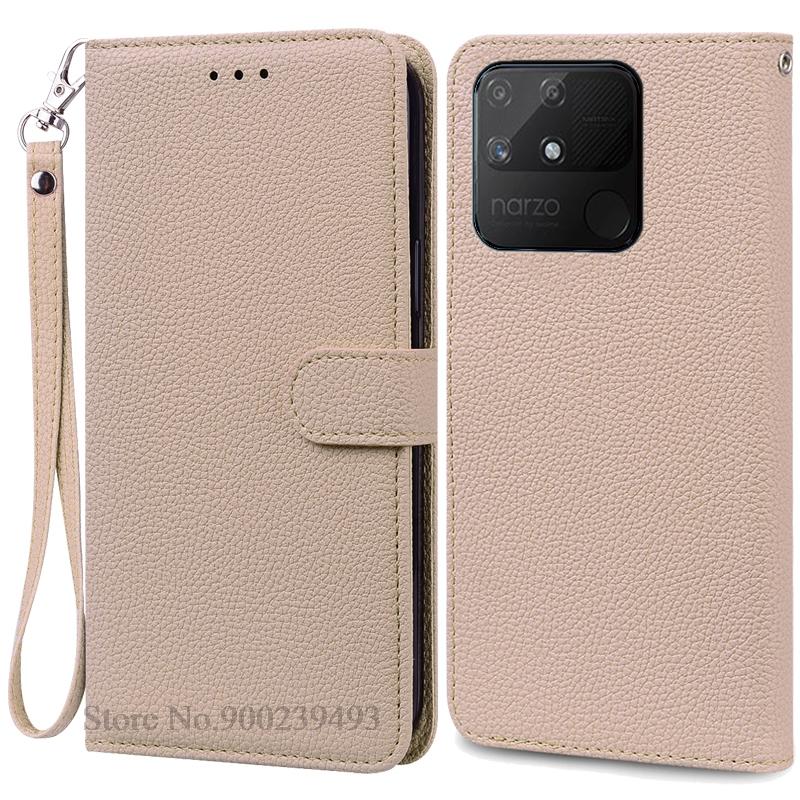 Narzo 50A чехол для Realme Narzo 50A чехол-кошелек кожаный флип-чехол для Realme Narzo 50A чехол телефонная книга чехол Coque Fundas