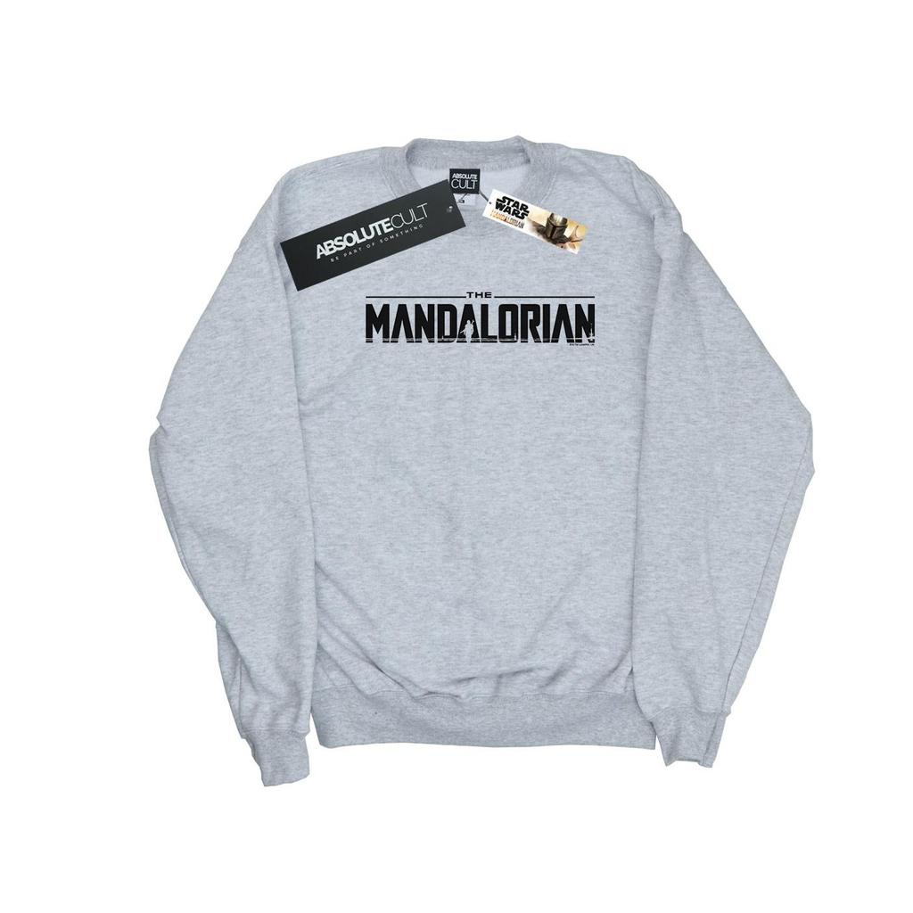 Star Wars Mens The Mandalorian Logo Sweatshirt
