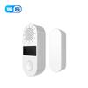 Tuya ZigBee Датчик открытия/закрытия двери/окна 130 дБ Звуковой контроль Alexa Детекторы двери Открытие/Закрытие Удаленный контроль через приложение Системы световой сигнализации