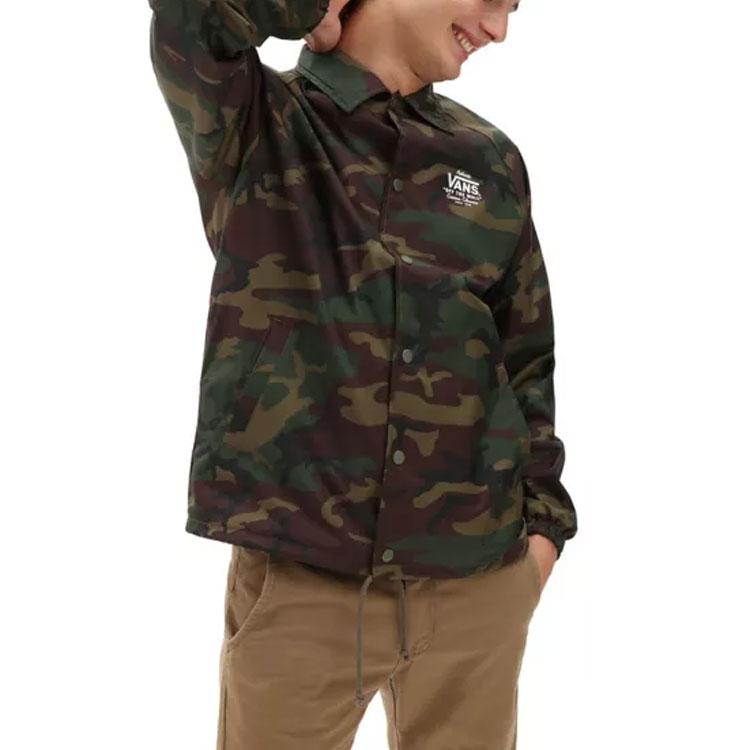 Vans Куртки Мужские Камуфляж Лацкан Умеренный Другое VN0002MUCMA